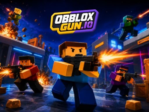 ObbloxGun.io 3D FPS مطلق النار